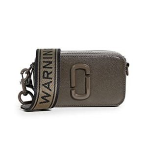 $398 Marc Jacobs snapshot DTM crossbody camera bag  in ash color